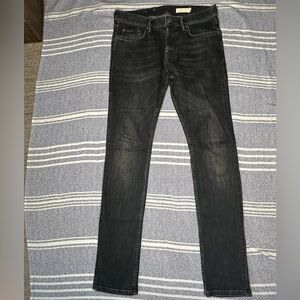 All Saints Black Skinny Jeans Modern Fit